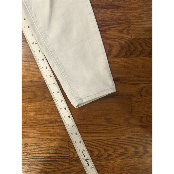 Levi’s Silver Tab Jeans Womens Mom Jean 27/29 Light Wash Lavender Print Flower - Picture 11 of 16